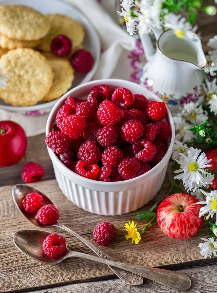 L’alimentation saisonnière répartie sur les douze mois de l’année : août