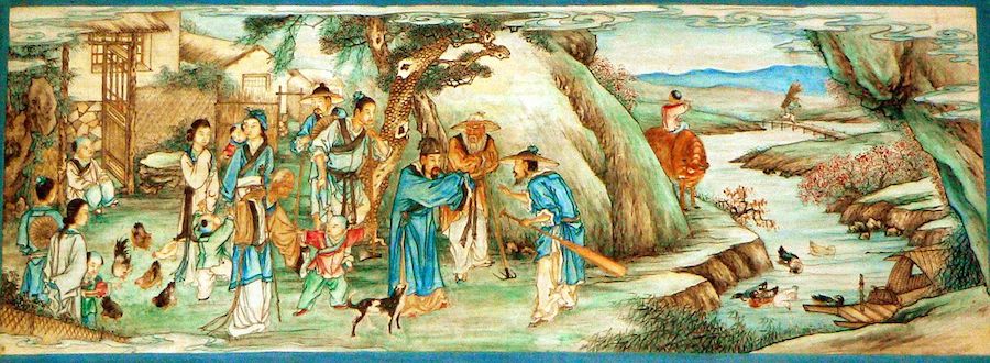 Retour au Printemps des fleurs de pêchers : la quête de vérité intérieure de Tao Yuanming, un ancien poète chinois