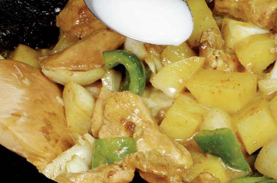 Recette facile : Poulet au curry