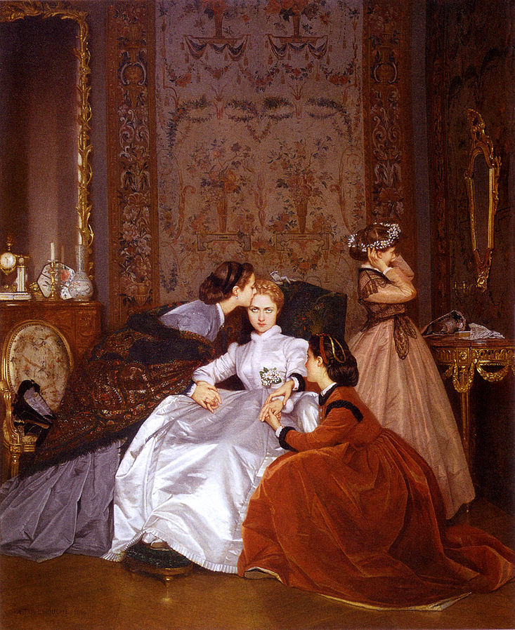 Auguste Toulmouche : ce peintre français dont un tableau est devenu un mème sur les réseaux sociaux