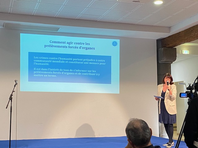 Agir pour mettre fin aux prélèvements forcés d'organes