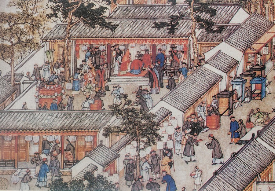 L’Empereur Jaune a créé les vêtements traditionnels chinois et son épouse, Leizu, a inventé la culture de la soie