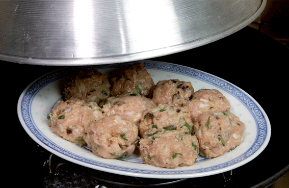 Recette facile : Boulettes de porc à la vapeur