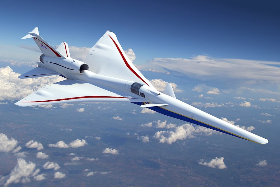 La NASA et Lockheed Martin dévoilent le nouvel avion supersonique silencieux X-59