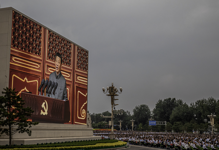 Xi Jinping présente la réunification avec Taïwan comme inévitable lors de la commémoration de Mao à Pékin