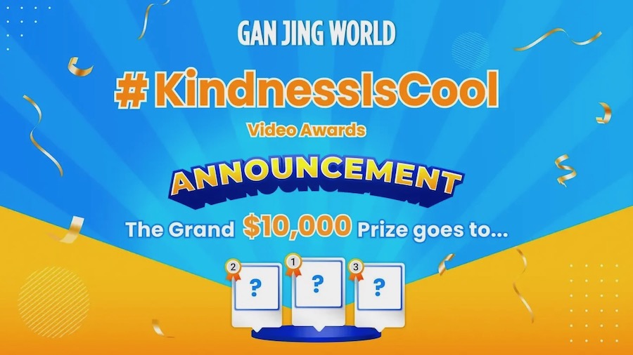 Célébrer la gentillesse : découvrez les lauréats du concours Kindness Is Cool, de Gan Jing World