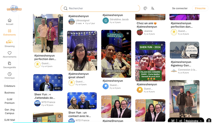 L’association française Connexion à la Tradition, partenaire de Shen Yun et de Gan Jing World

