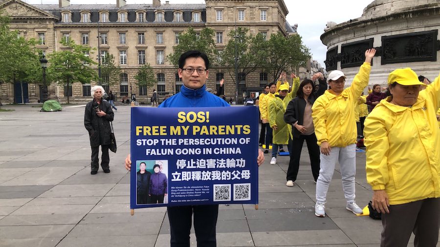 Visite de Xi Jinping en France : les pratiquants du Falun Gong demandent à l’UE de sanctionner la persécution du PCC
