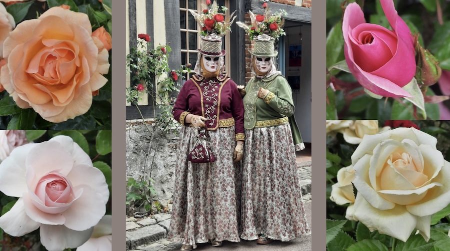 France : Gerberoy, village médiéval, 96ème Fête des Roses