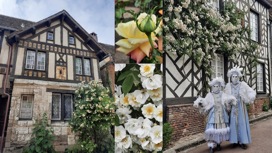 France : Gerberoy, village médiéval, 96ème Fête des Roses