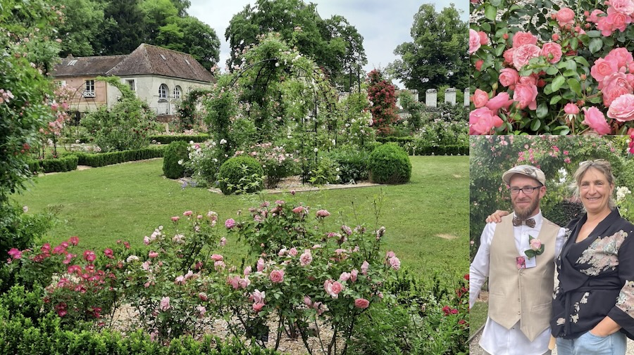 France : 24ème édition des Journées de la Rose à Chaalis
