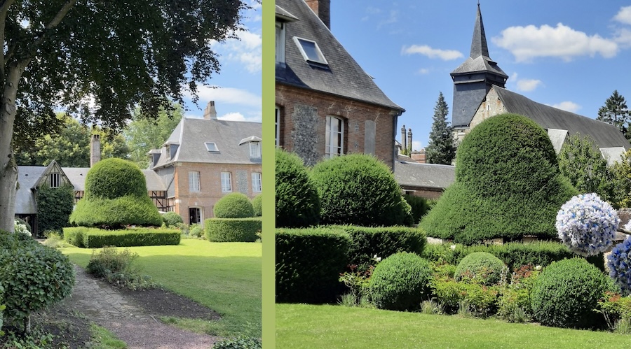 À Gerberoy, le Jardin Des Ifs monumentaux, un lieu intemporel... 