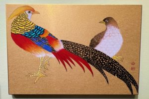 Une superbe exposition de peintures Gongbi à Keelung, Taïwan