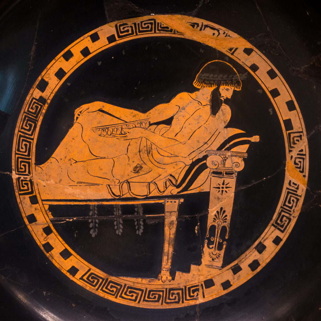 Un sophiste de la Grèce antique face au vertueux Socrate