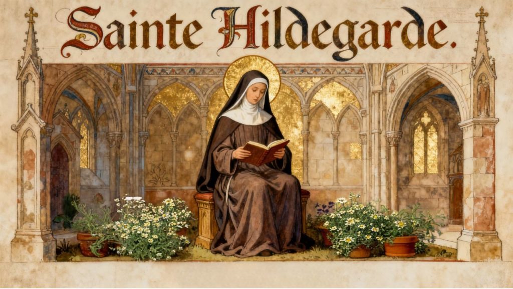 Sainte Hildegarde, ses visions, sa médecine et son héritage