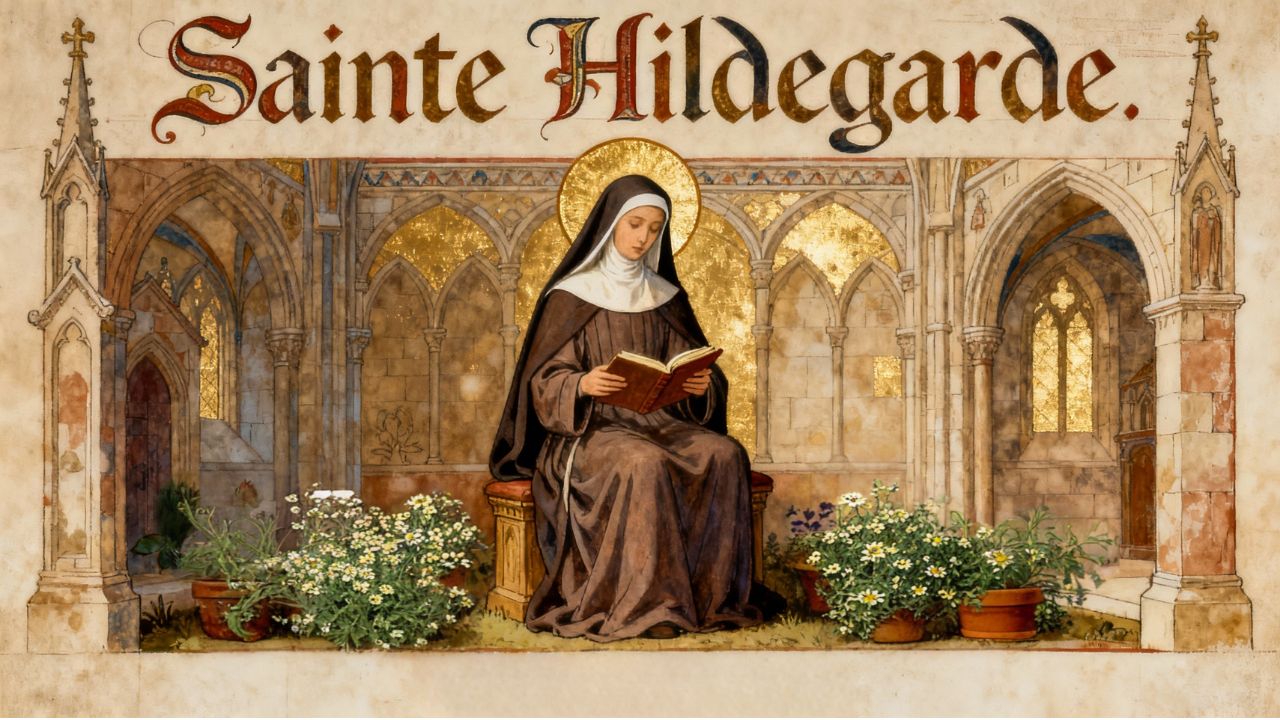 Sainte Hildegarde, ses visions, sa médecine et son héritage