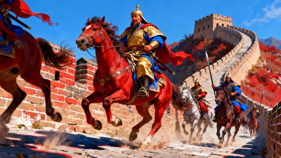 La longueur réelle de la Grande Muraille de Chine dépasse largement dix mille lis