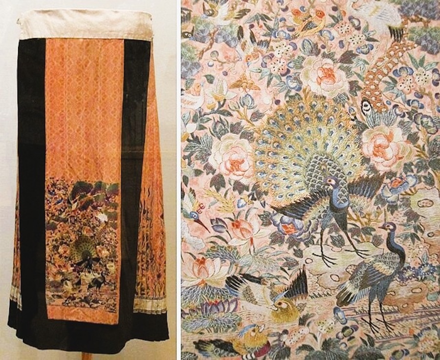 Le développement des motifs de broderie chinoise : entre mythe, art et raffinement