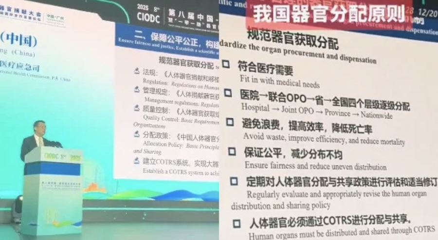 Des organes distribués comme des bonbons : le système d’attribution d’organes en Chine suscite l’indignation