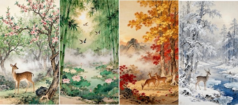 L’harmonie du Ciel et de la Terre : comment les cinq éléments lient la nature, les saisons et la santé
