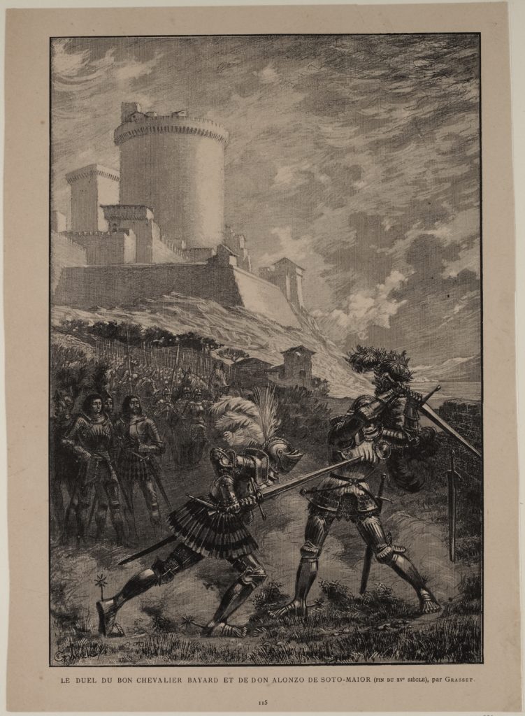 Chevalier Bayard : l'inspiration de hautes valeurs humaines