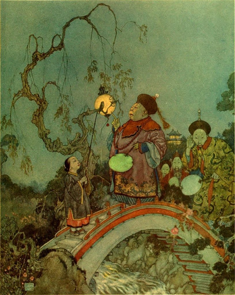 La Chine dans le conte d’Hans Christian Andersen, Le Rossignol et l’empereur 
