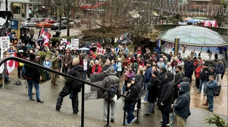 Manifestations au Canada contre la politique pro-Chine du gouvernement Carney et les difficultés économiques