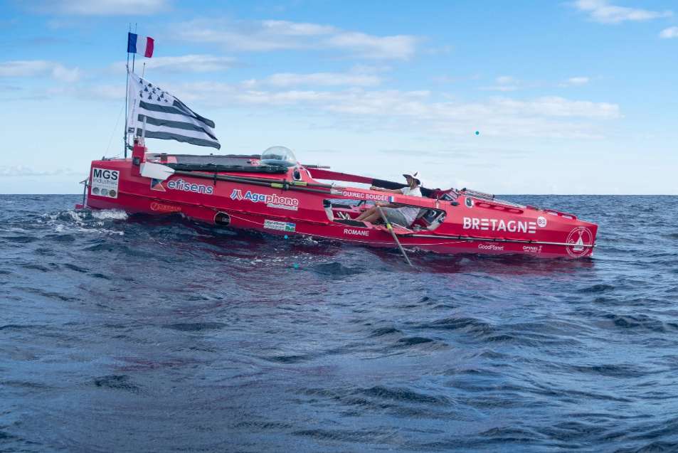 L'audacieux tour du monde à la voile de Guirec Soudée