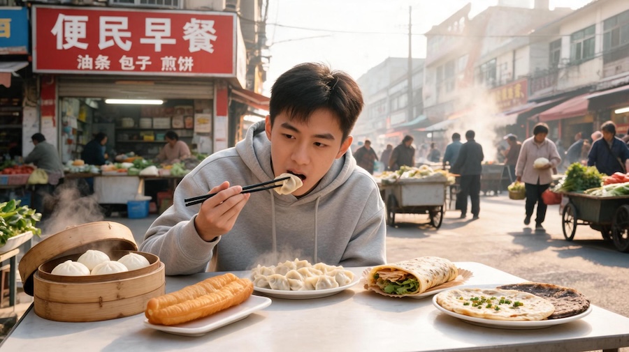 Chine, États-Unis et Japon : Trois traditions de petit-déjeuner, trois façons de commencer la journée