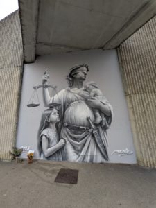 Une fresque pour Lyhanna et les enfants