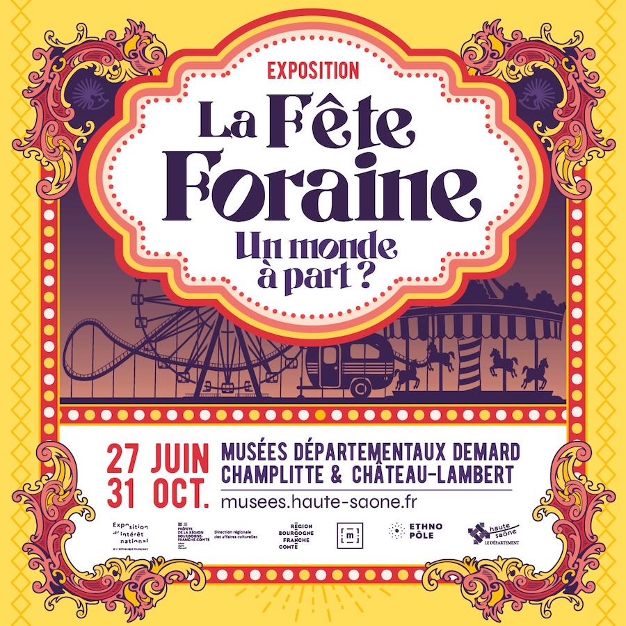 Exposition : la fête foraine au Château-musée de Champlitte