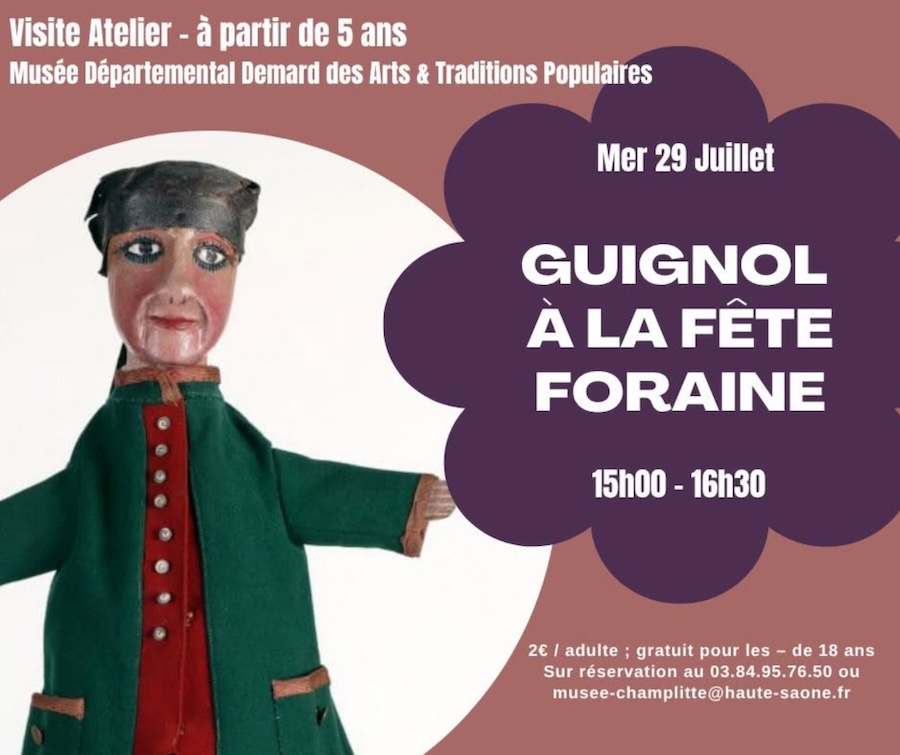 Exposition : la fête foraine au Château-musée de Champlitte