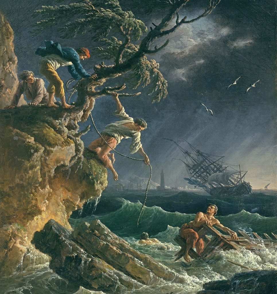Joseph Vernet, peintre d'œuvres marines et des ports de France