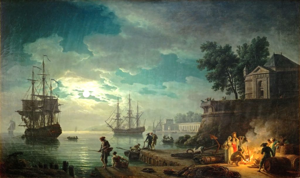 Joseph Vernet, peintre d'œuvres marines et des ports de France