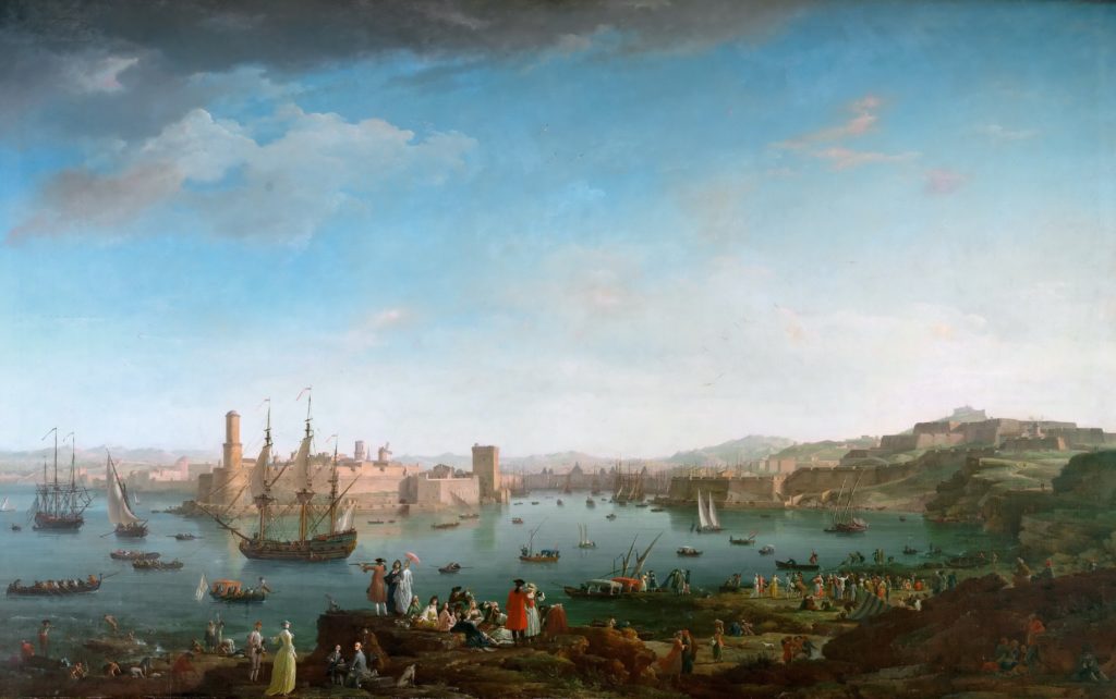 Joseph Vernet, peintre d'œuvres marines et des ports de France