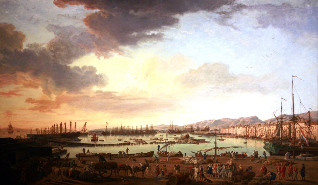 Joseph Vernet, peintre d'œuvres marines et des ports de France