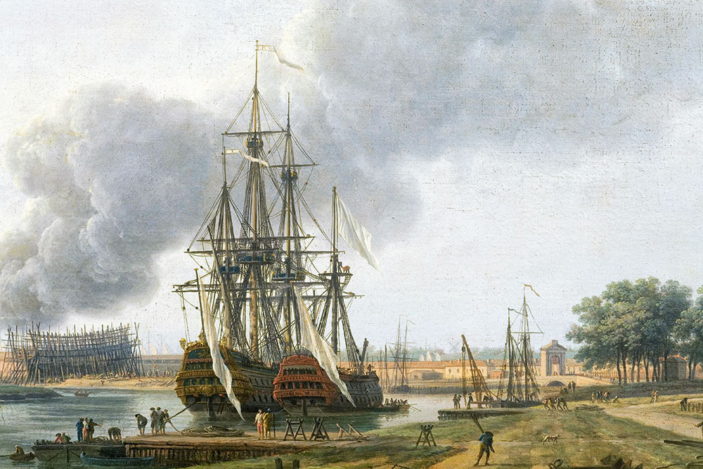 Joseph Vernet, peintre d'œuvres marines et des ports de France