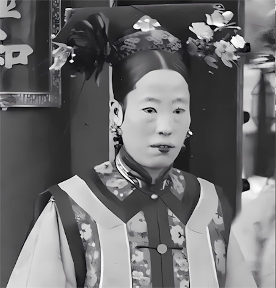 Longyu, dernière impératrice douairière de Chine