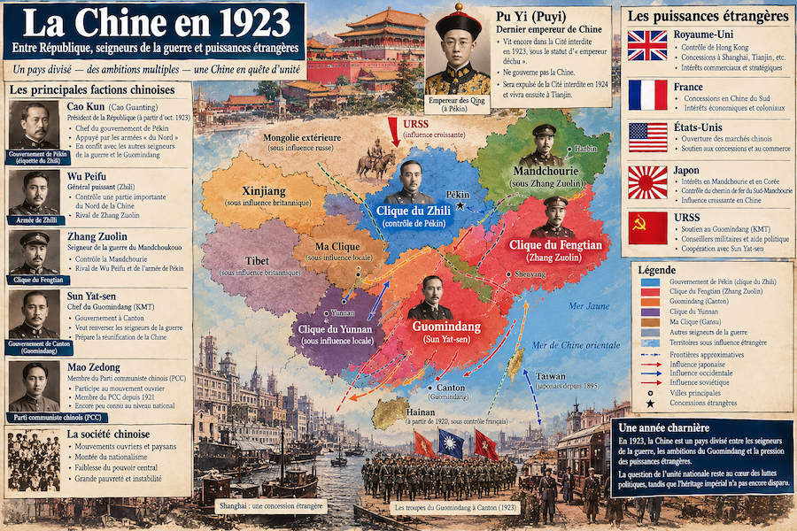 Années 1920 : comment le Parti communiste chinois a infiltré les organes centraux du Kuomintang avant de s’imposer à la Chine