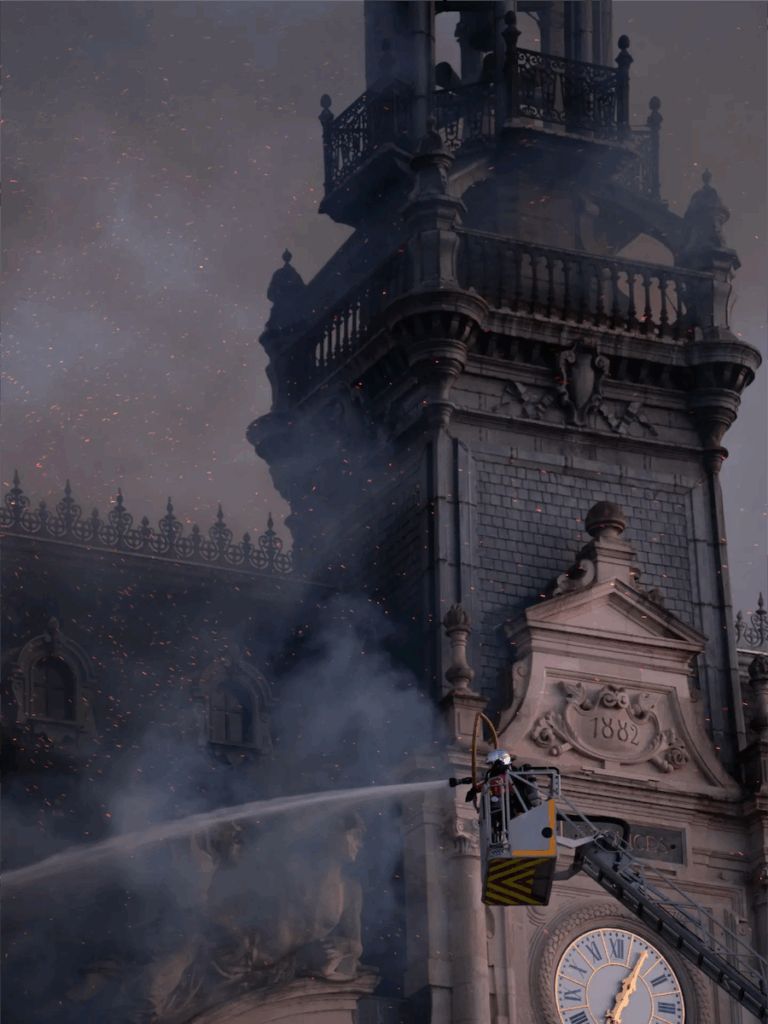 Incendie de l’Hôtel de ville de Limoges : un monument historique ravagé