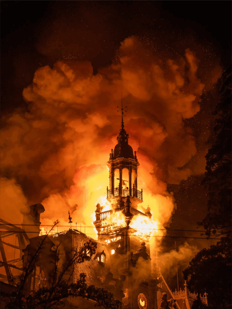 Incendie de l’Hôtel de ville de Limoges : un monument historique ravagé