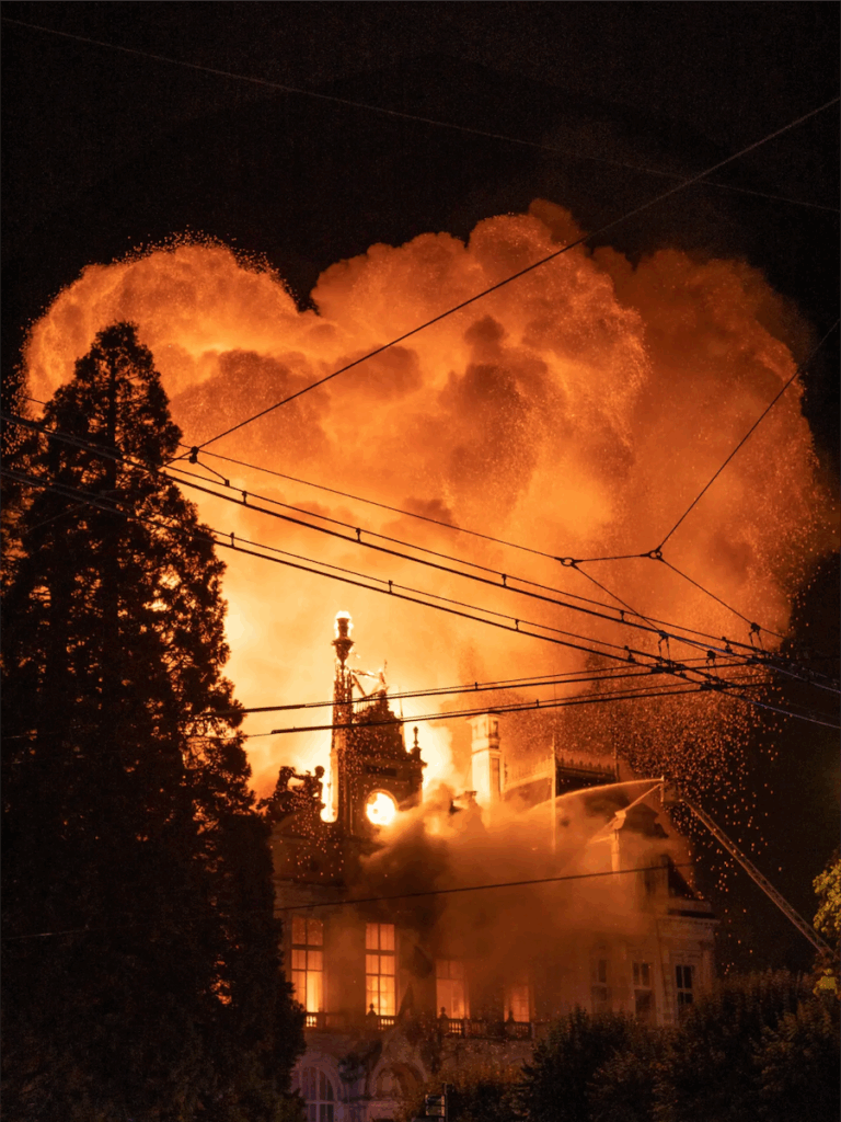 Incendie de l’Hôtel de ville de Limoges : un monument historique ravagé