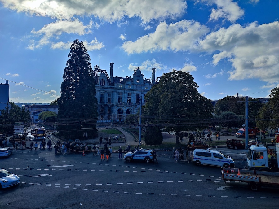 Incendie de l’Hôtel de ville de Limoges : un monument historique ravagé
