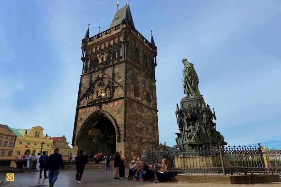 À la découverte de Prague : le pont Charles et la Vltava