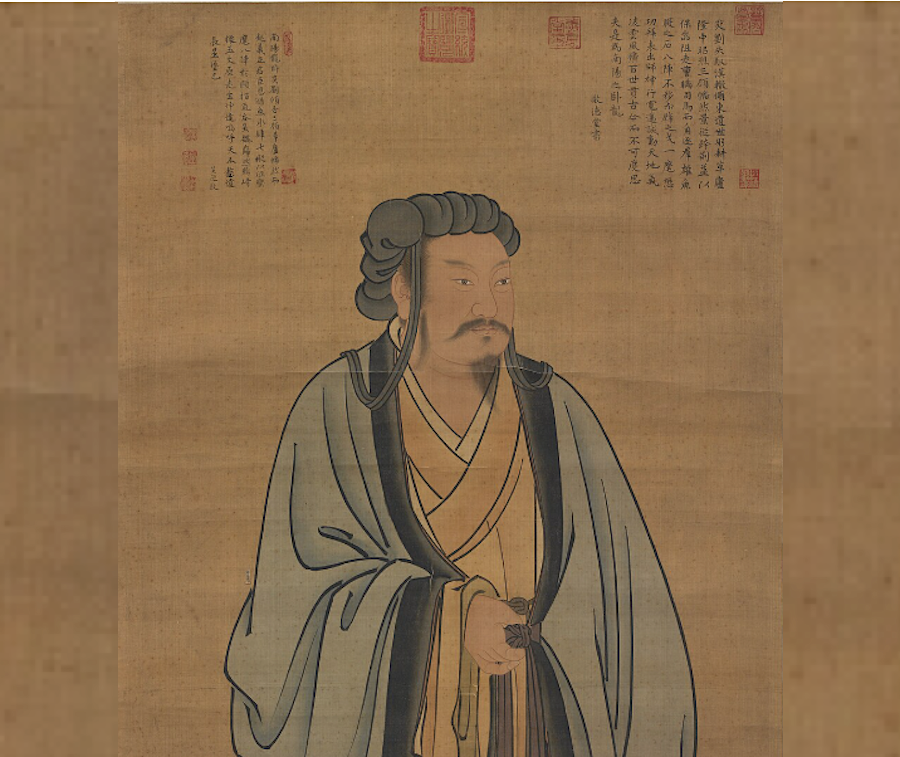 Zhuge Liang enseigna à son fils la vertu à l’aide 86 caractères chinois